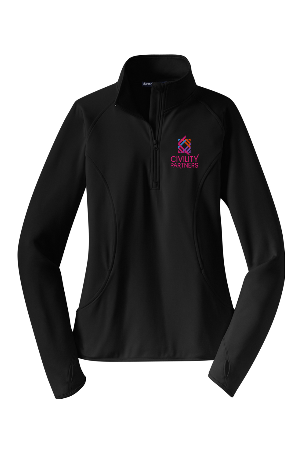 Women's Stretch 1/4-Zip Pullover - Image 7