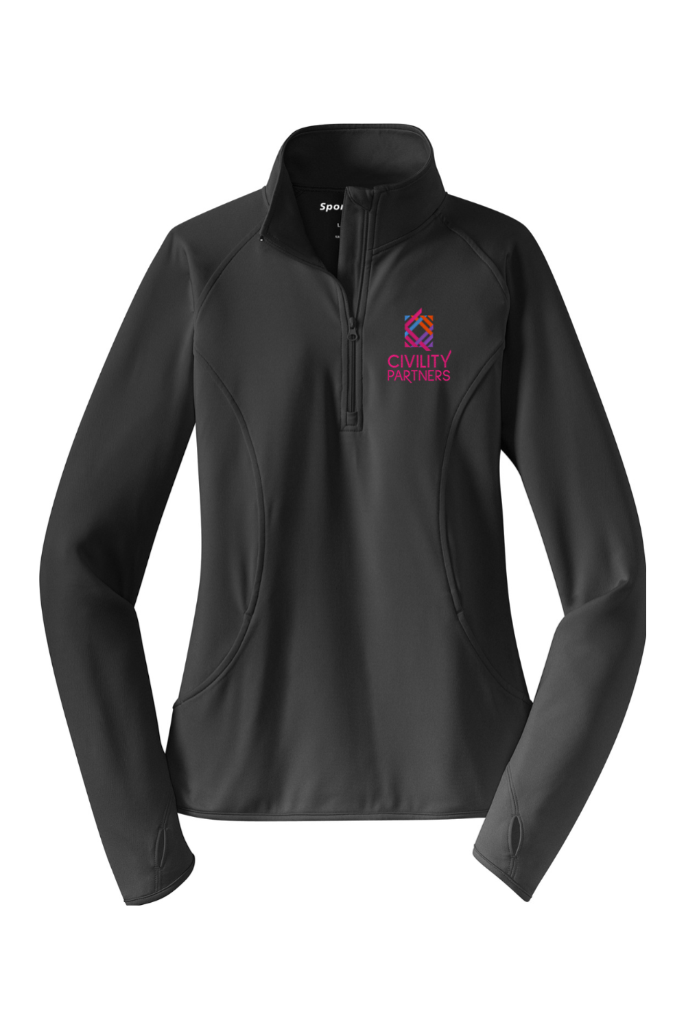 Women's Stretch 1/4-Zip Pullover - Image 2